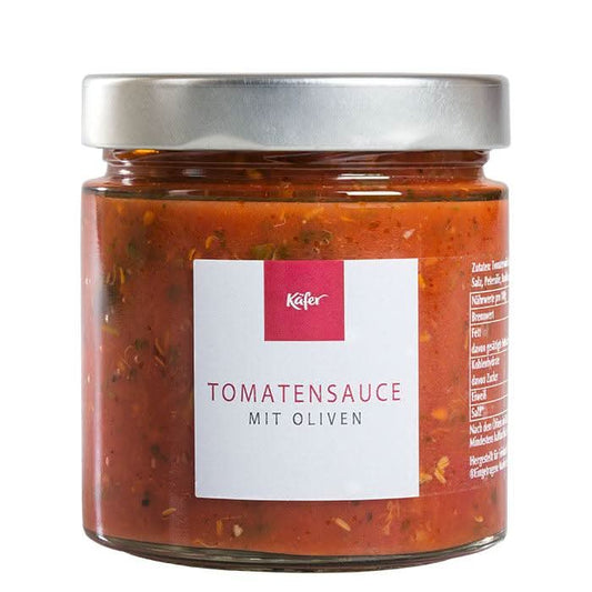 Tomatensauce mit Oliven