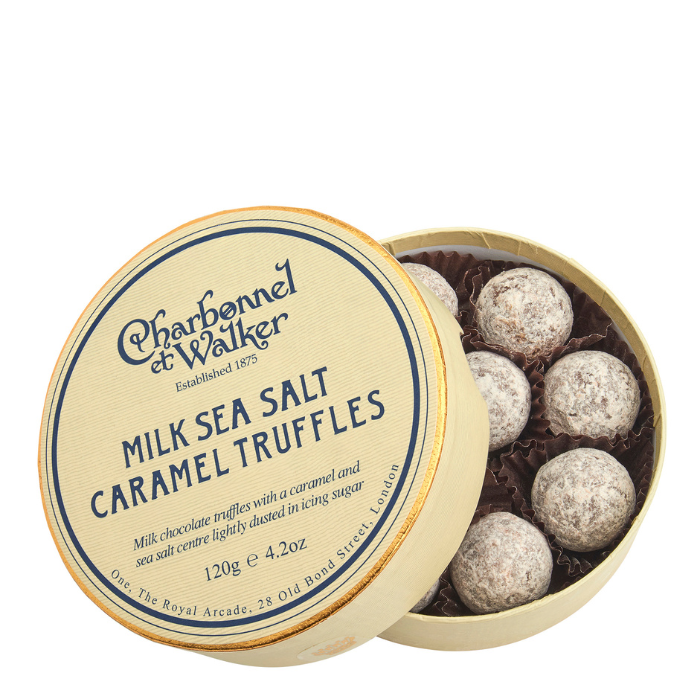 Milk Sea Salt Caramel Truffles