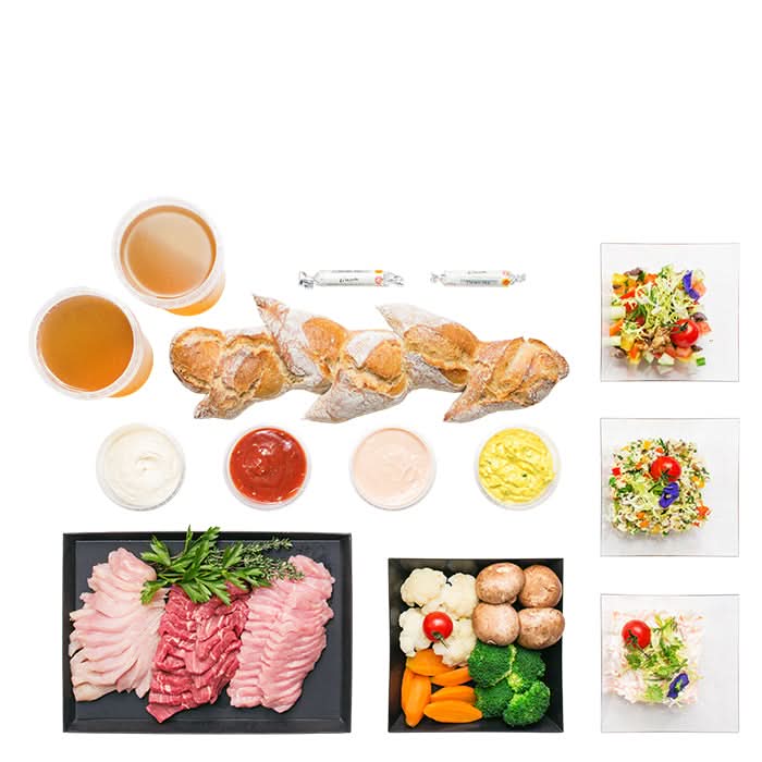 Fondue Chinoise (ab 2 Personen)