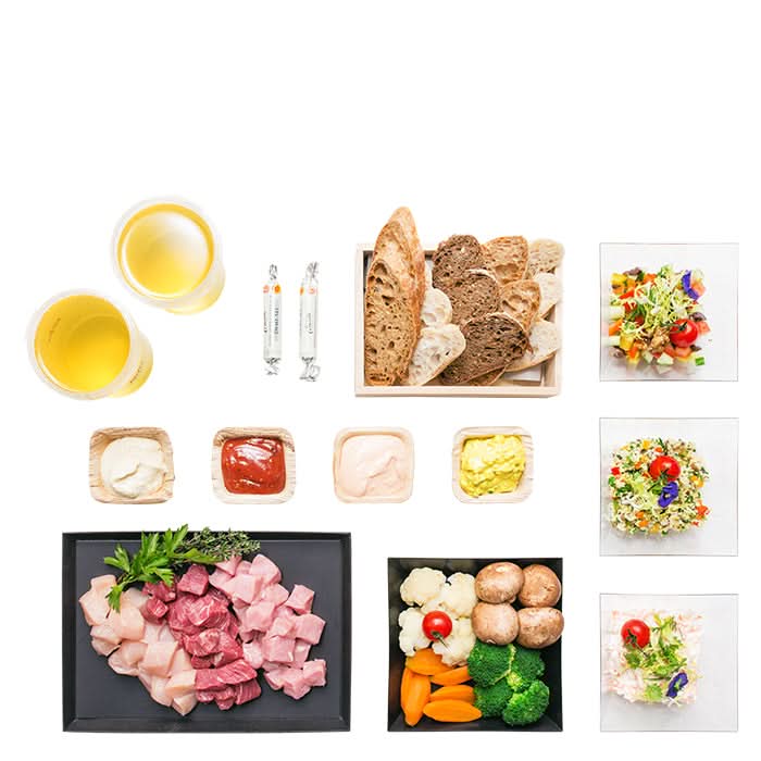 Fondue Bourguignonne (ab 2 Personen)