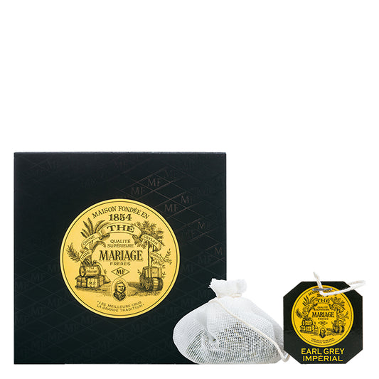 Earl Grey Impérial, Schwarzer Tee, Teebeutel