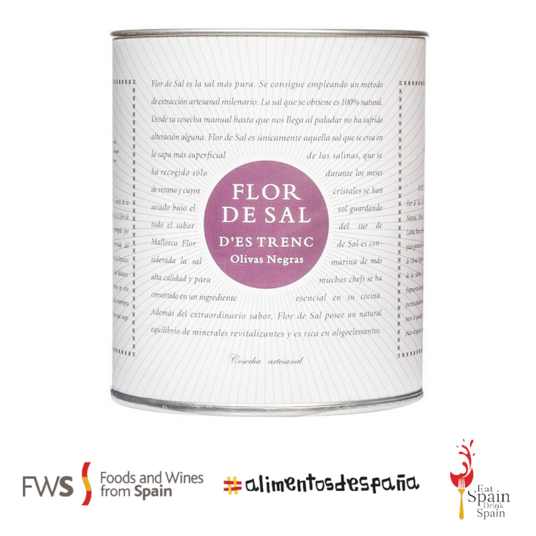 Bio Flor de Sal d´es Trenc Olivas Negras