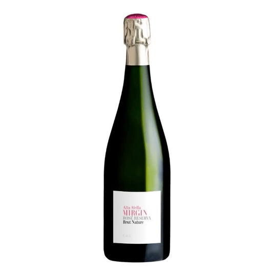 Bio Cava Mirgin Rosé Reserva Brut Nature, Katalonien, Spanien -