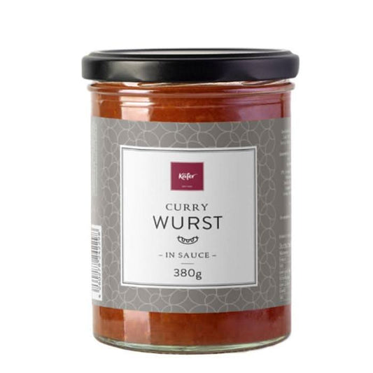 Currywurst im Glas
