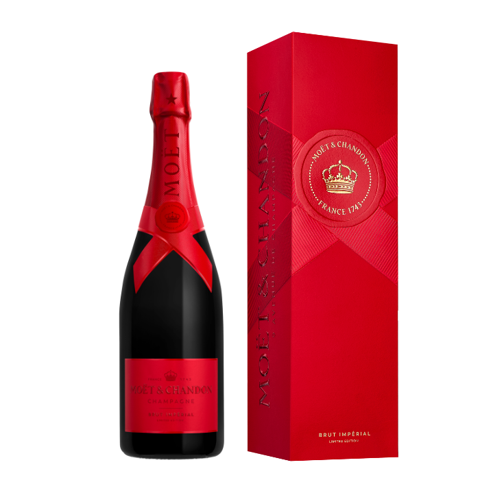Moët & Chandon Impérial Red Limited Edition, Champagne, Frankreich
