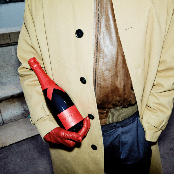 Moët & Chandon Impérial Red Limited Edition, Champagne, Frankreich