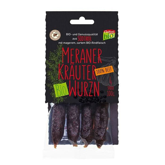 Bio Meraner Kräuterwurzn 100% Beef