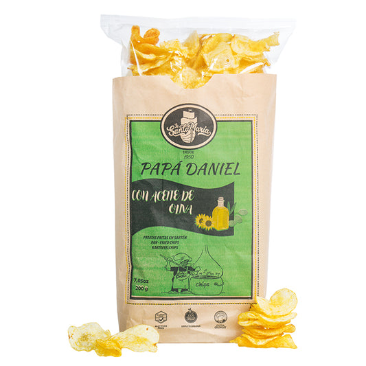 Papa Daniel Kartoffelchips mit Olivenöl