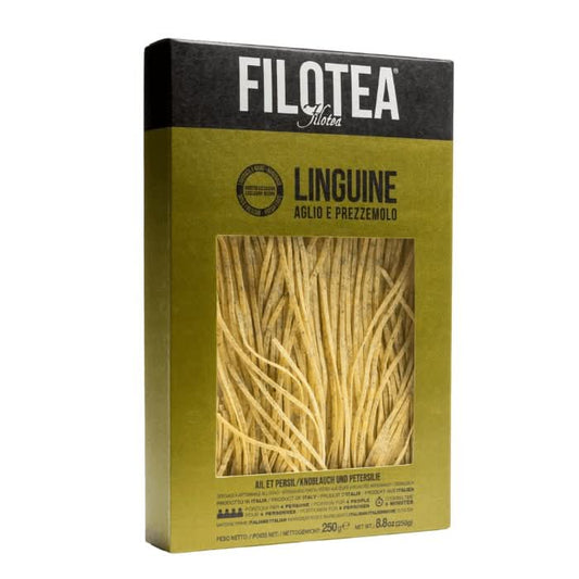 Linguine mit Knoblauch und Petersilie -