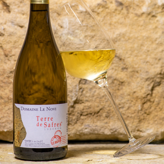 Bio Terre de Safres Blanc, Rhône, Frankreich