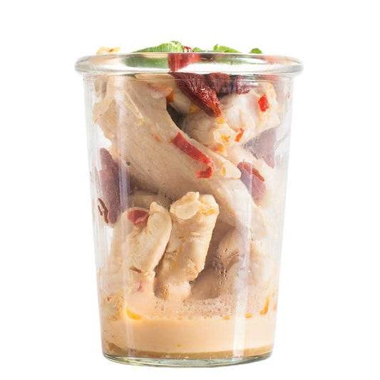 BIO Hühnerbruststreifen Salat