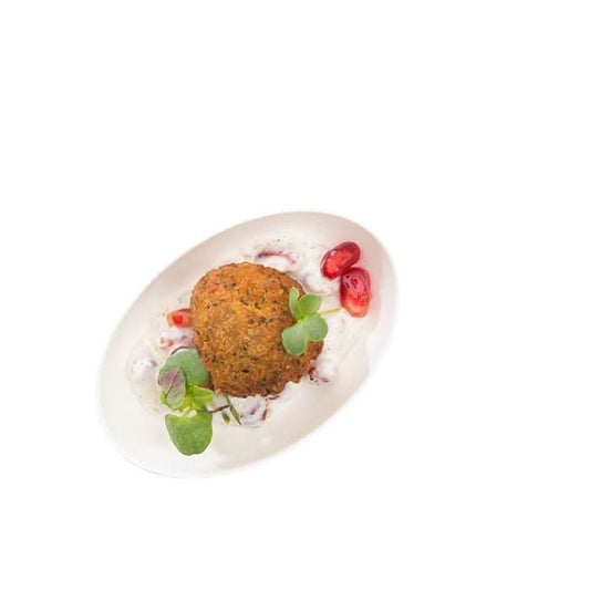 Falafelbällchen mit Granatapfel