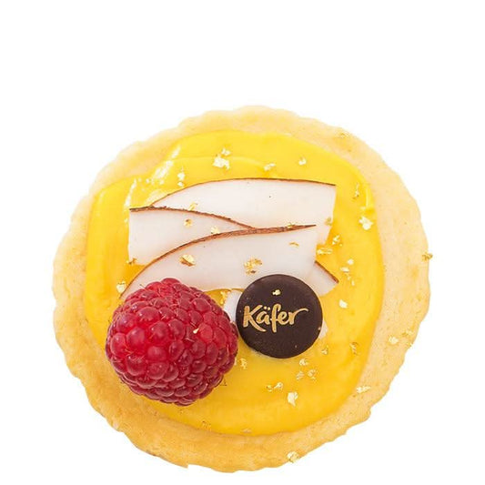 "Lemondesire" - Zitronentartelette auf Kokosbasis - Feinkost Catering