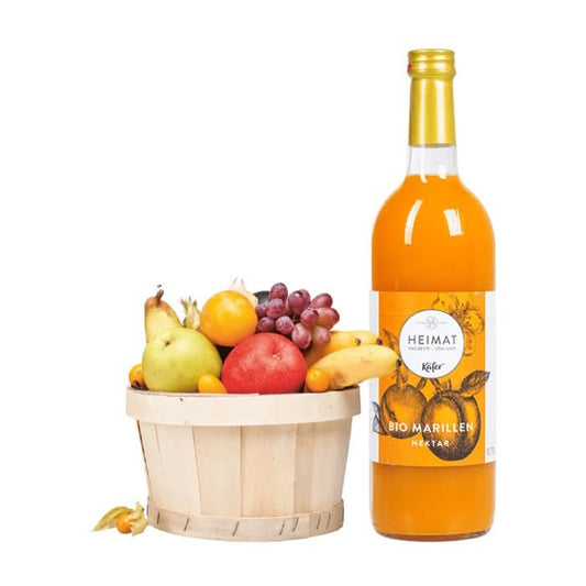 Obstkorb klein mit Bio Marille -
