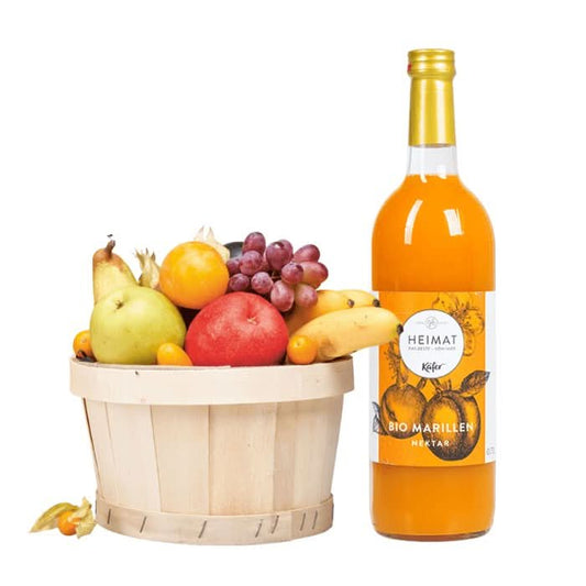 Obstkorb gross mit Bio Marille -