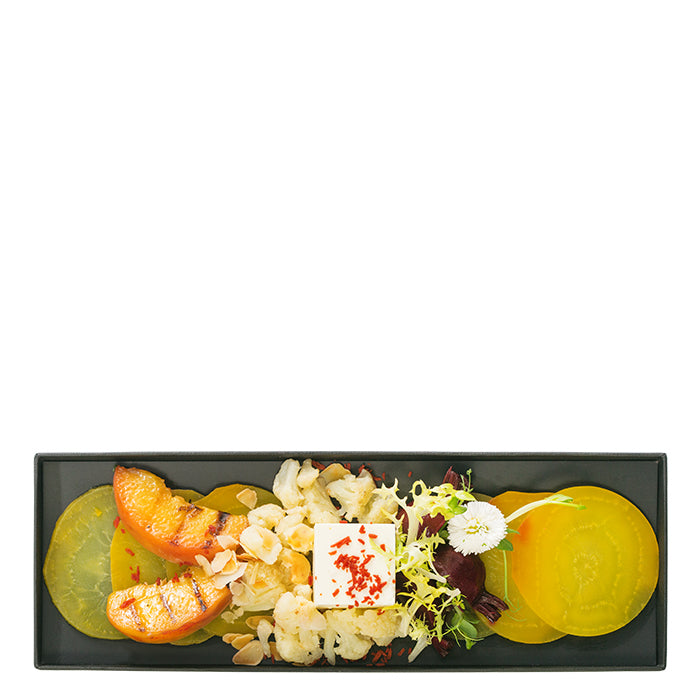 Cube von getrüffeltem Blumenkohl