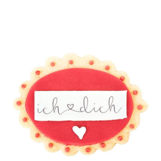Keks "Ich <3 dich"