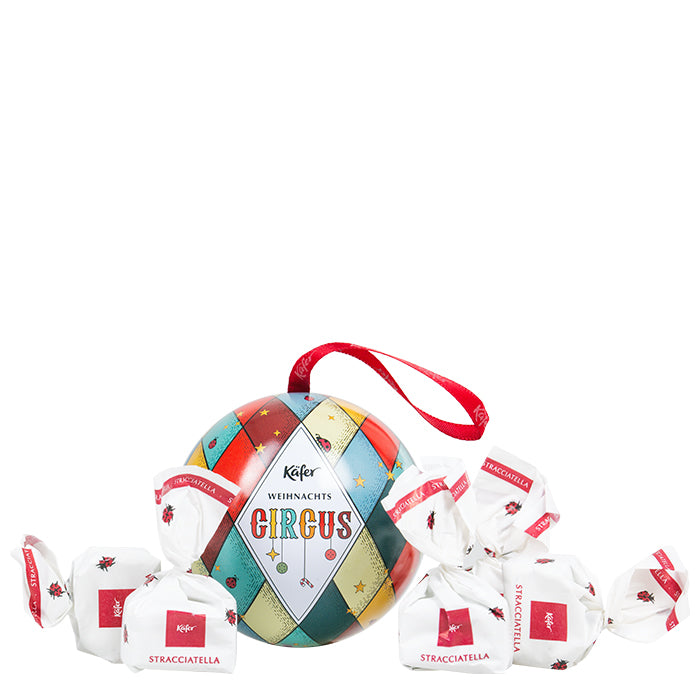 Weihnachtskugel mit Tartufi