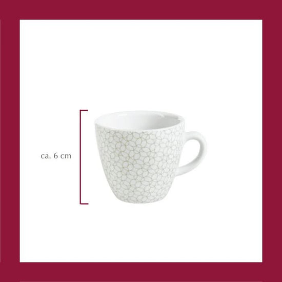 Set Green Beetle Espresso Tasse mit Untertasse - 