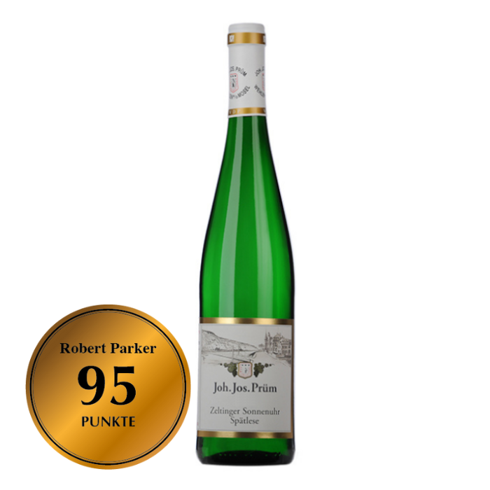 2019 Zeltinger Sonnenuhr Spätlese, Mosel, Deutschland