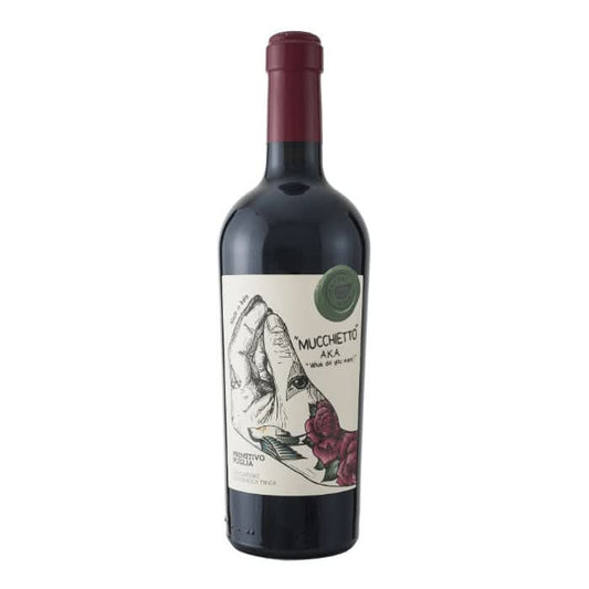 Bio Mucchietto Primitivo Puglia IGT, Apulien, Italien -