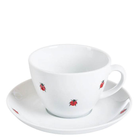 Set Cappuccino Tasse mit Untertasse - 