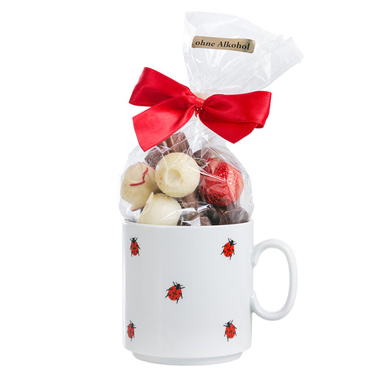 Haferl "Klassik" mit Pralinen