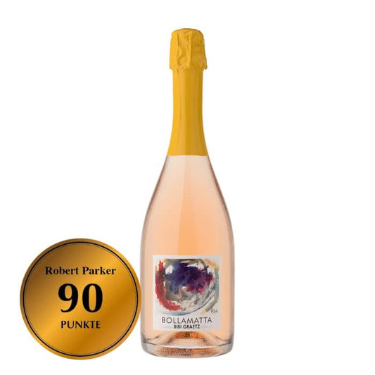 Bio Bollamatta Brut Rosé, Toskana, Italien -