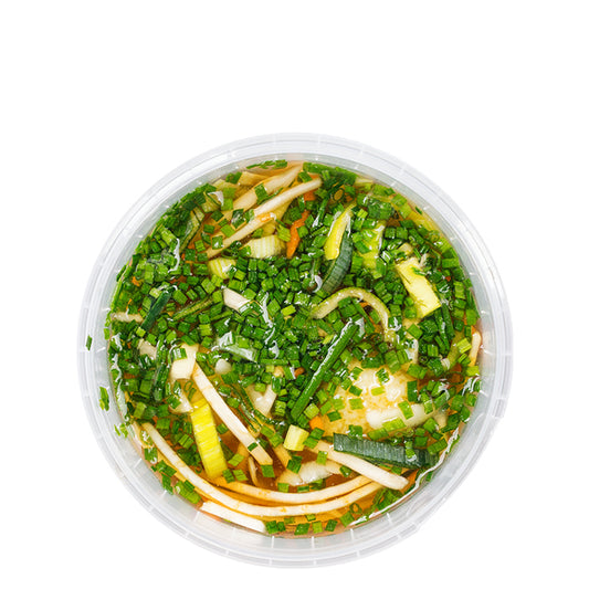 Klare Grießnockerlsuppe