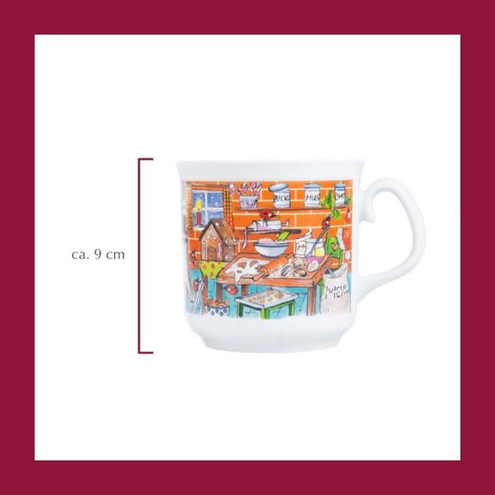 Weihnachts Haferl "Backstube" - 