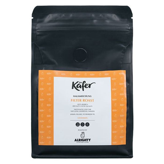 Filter Roast, gemahlen