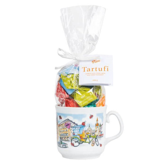 Haferl Marienplatz mit Tartufi misti