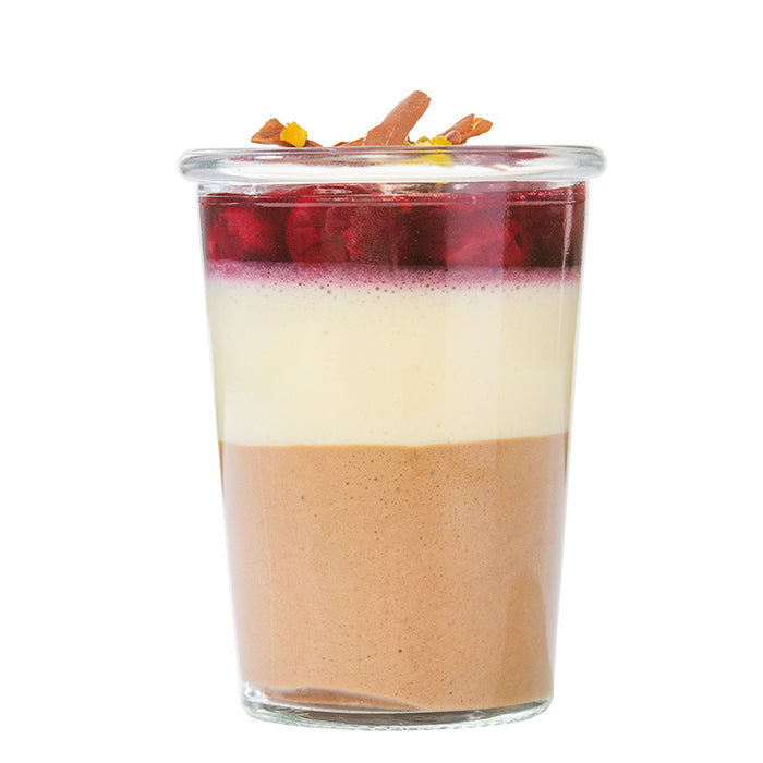 Mousse von 2erlei Schokolade