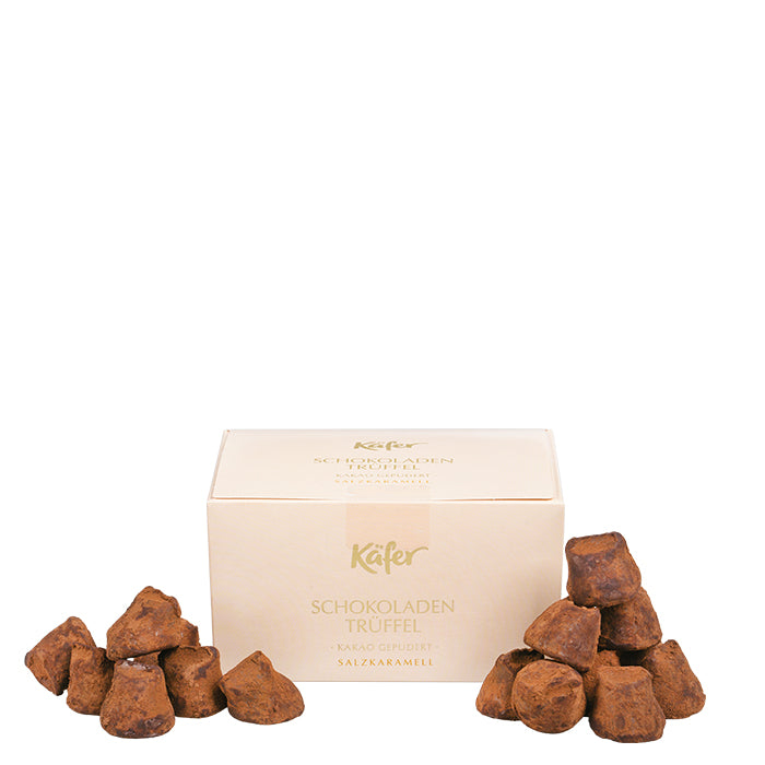 Schokoladen Trüffel Salzkaramell