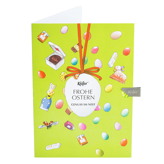 Käfer Grußkarte Ostern