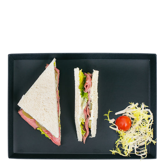 Bayer. Roastbeef Teesandwich