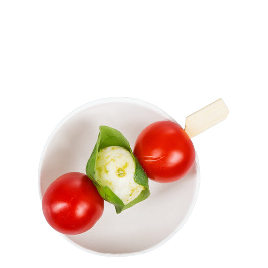 Spieß von Tomate Mozzarella