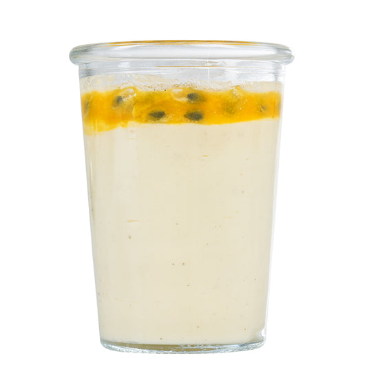 Vegane Passionsfrucht Creme