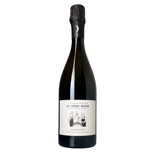 Les Frères Mignon L'Aventure Blanc de Blancs Premier Cru Extra Brut, Champagne, Frankreich