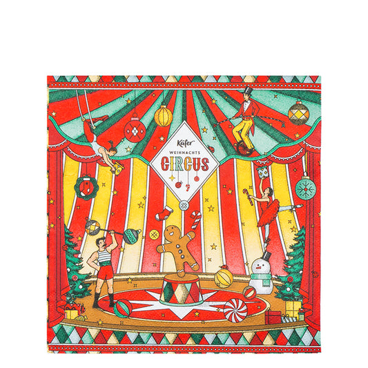 Servietten "Weihnachtszirkus", 20 Stück