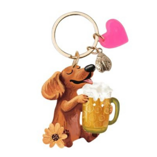 Schlüsselanhänger Dackel