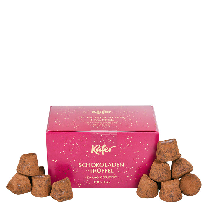 Schokoladen Trüffel Orange