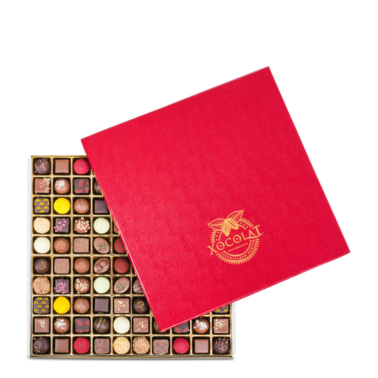 Xocolat Bonbonniere, 100 Stück, ohne Alkohol