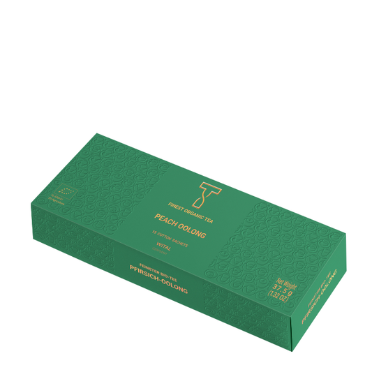 Bio Pfirsich Oolong Tee, Teebeutel