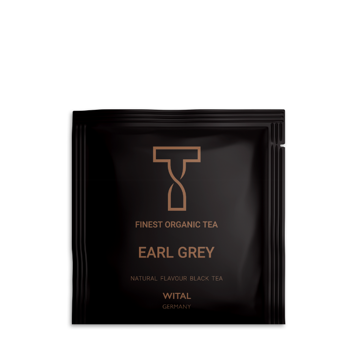 Bio Earl Grey, Schwarzer Tee, Teebeutel