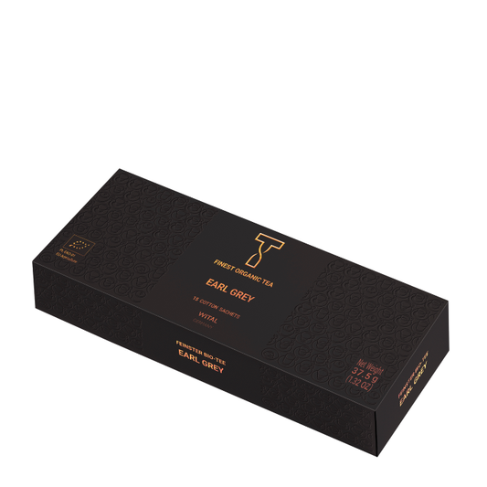 Bio Earl Grey, Schwarzer Tee, Teebeutel