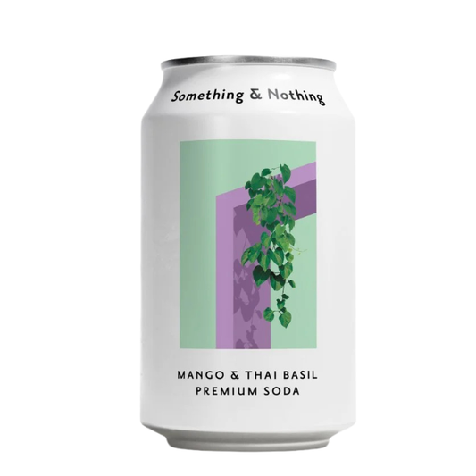 Mango & Thai Basil Premium Soda