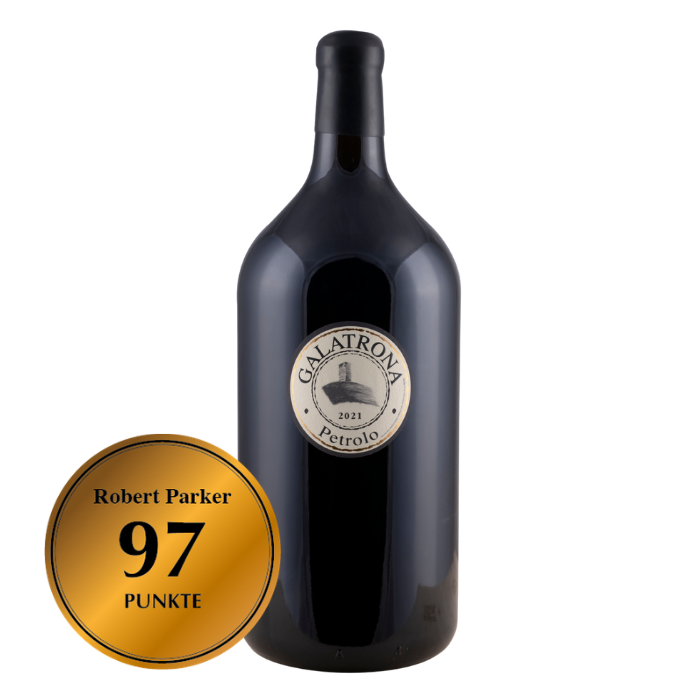 2021 Bio Galatrona Merlot Doppelmagnum, Toskana, Italien