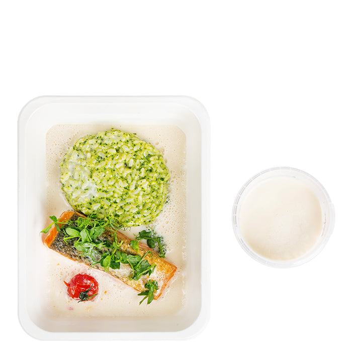 Gebratenes Lachsfilet