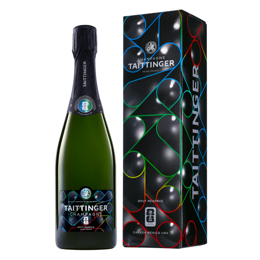 Taittinger Brut Reserve Limited Edition FIFA Champagner